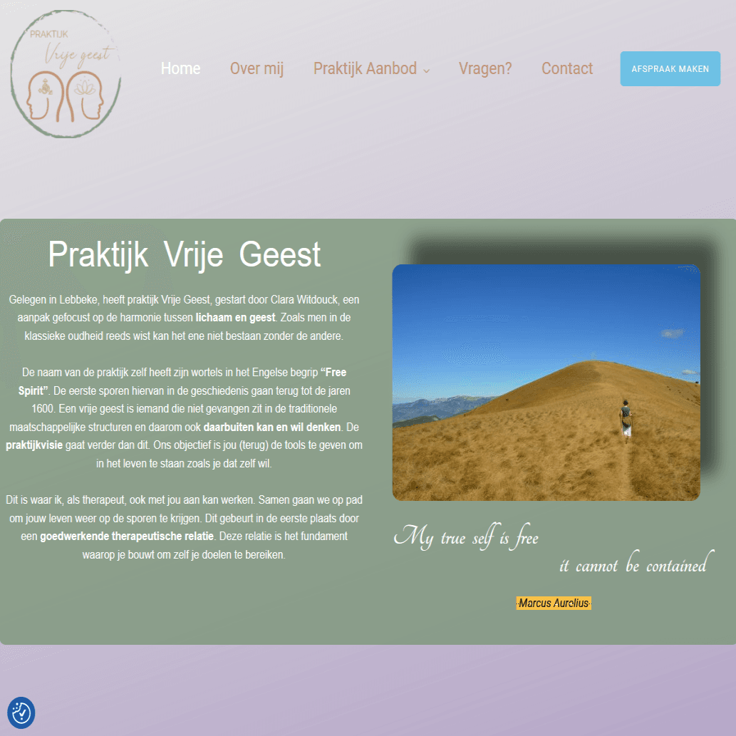 Praktijk Vrije Geest site image