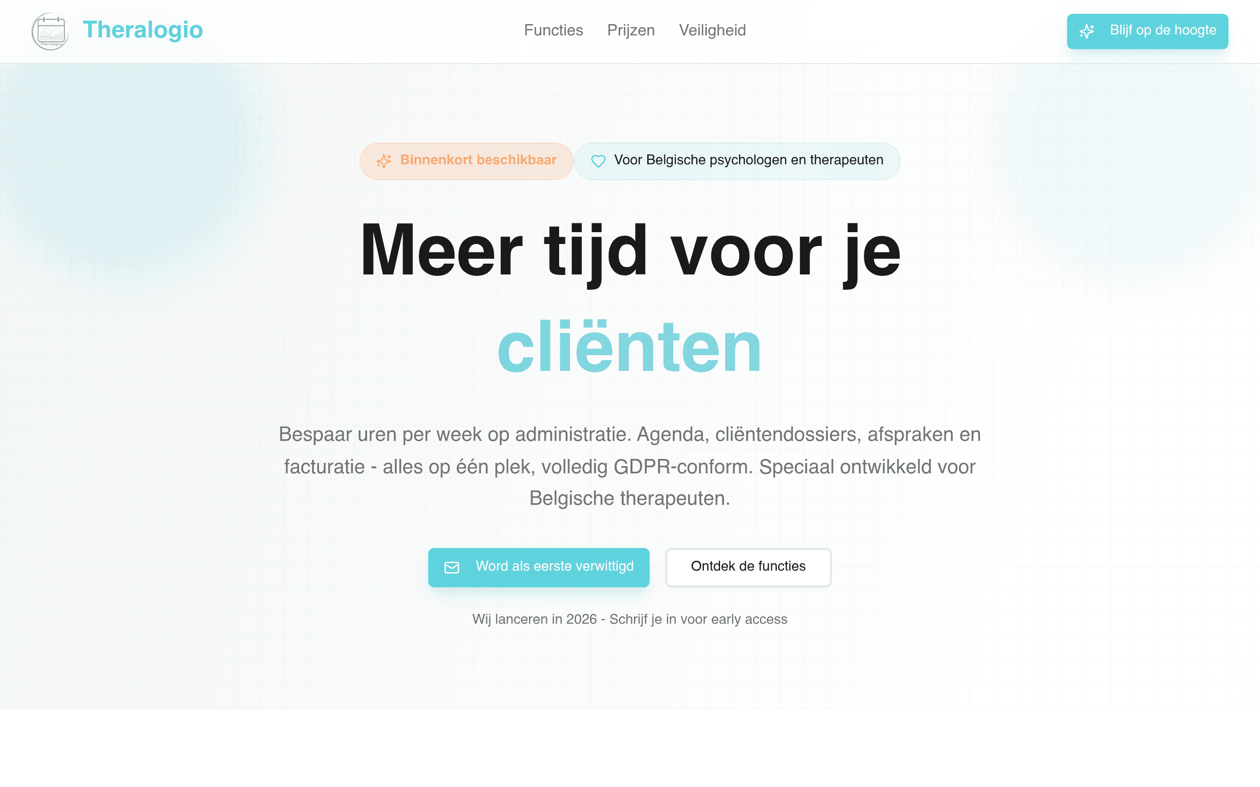 Screenshot of Theralogio